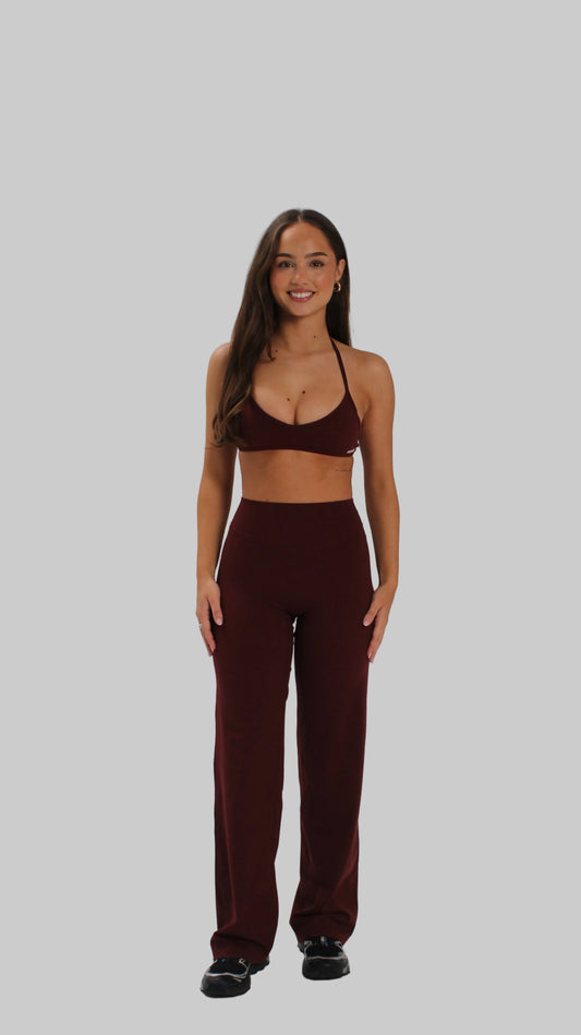 Wide Leg - Wine