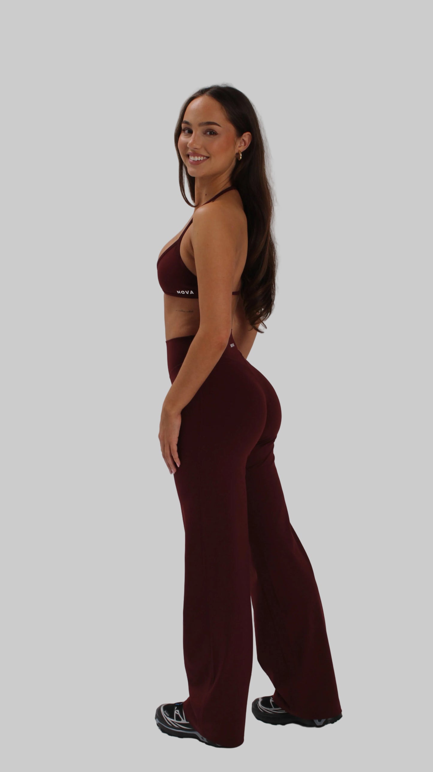 Wide Leg - Wine